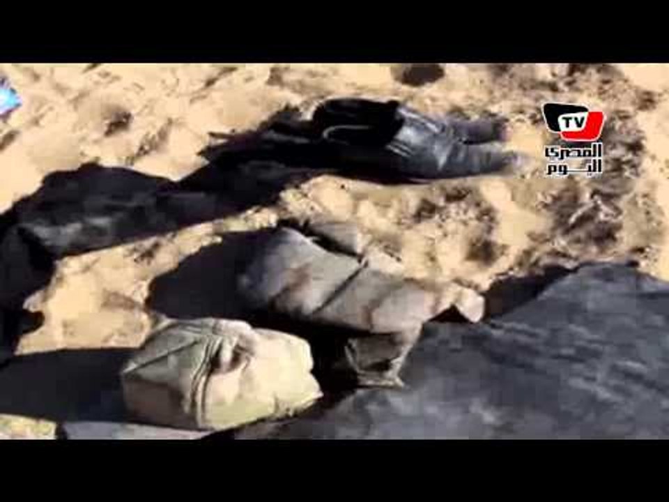 آثار انفجار الشيخ زويد