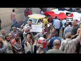 مسيرة ضد الإرهاب لعمال شركة مصر للغزل والنسيج بالمحلة الكبرى