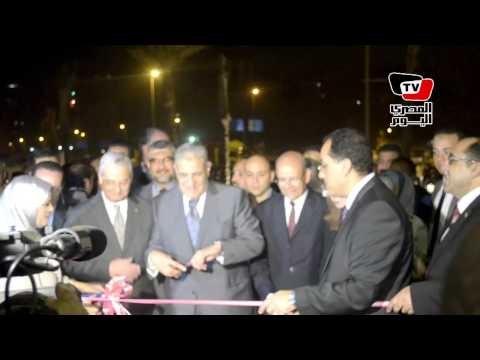 محلب يفتتح حديقة «الجيزة بارك» في امبابة على أنغام المزمار البلدي