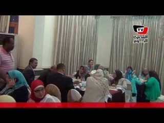 الإفطار السنوي لجامعة عين شمس بحضور رئيسها