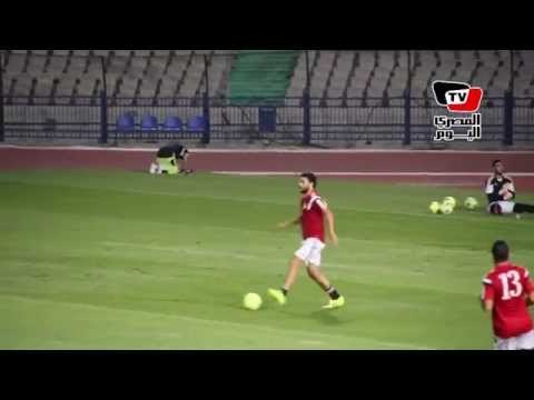 استعدادات المنتخب الوطني لمباراة بتسوانا