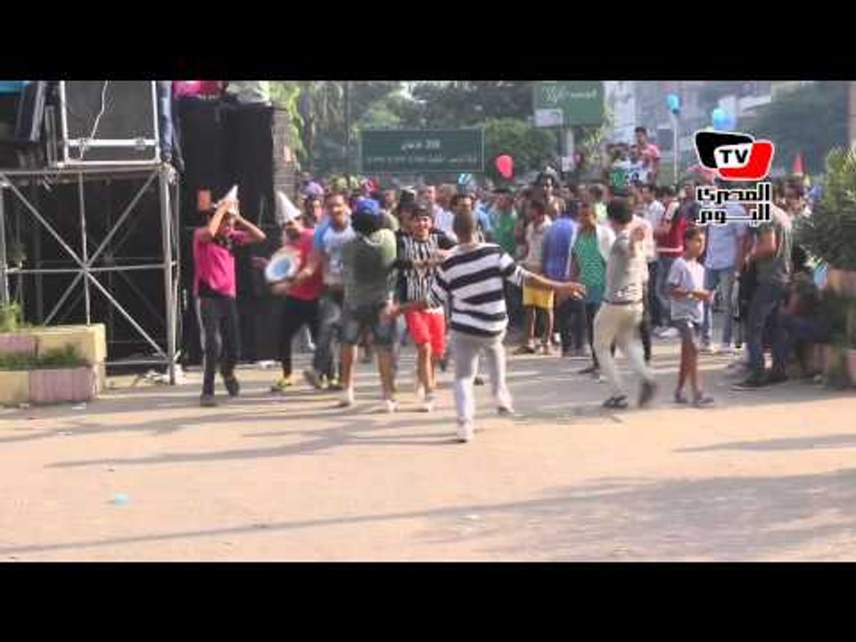 مشاهد من احتفالات المصريين بعيد الأضحى