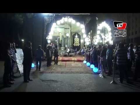 نجوم الفن والسياسة والإعلام في عزاء خالد صالح