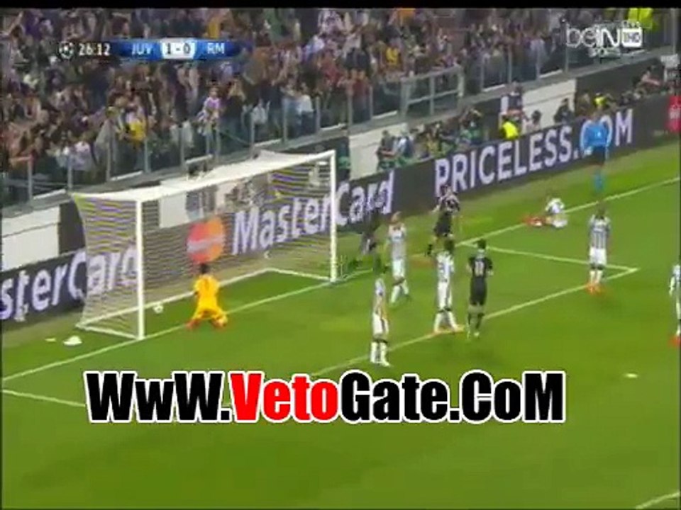 "كريستيانو رونالدو" يتعادل بالهدف الاول ريال مدريد امام اليوفنتوس