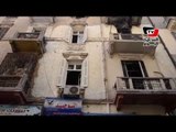 حريق يلتهم مخزن وعدد من الشقق بعقار فى وسط القاهرة