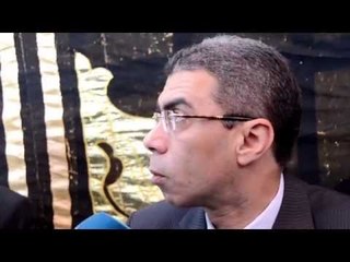 ياسر رزق في جنازة «أحمد رجب»: فقدنا رمزًا كبيرًا