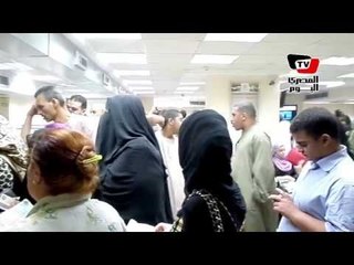 زحام بالبنك الأهلي فرع عين شمس لشراء شهادات القناة