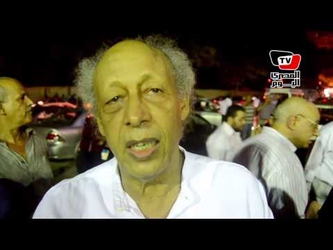 زين العابدين فؤاد في عزاء أحمد سيف الإسلام: سيف عايش في كل الناس