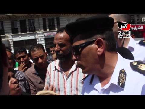 قيادات مديرية أمن القاهرة تصل دار القضاء العالى بعد تجمهر الباعة الجائلين