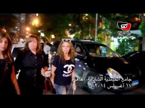 إلهام شاهين و سوزان نجم الدين بعزاء ولد رامز جلال