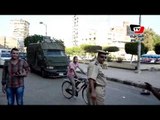 مدير أمن الدقهلية يقود الحملات الأمنية بشوارع المنصورة في ذكري فض رابعة