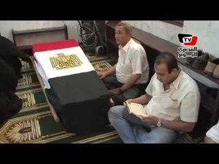 وزير الداخلية يتقدم جنازة شهداء «الضبعة»