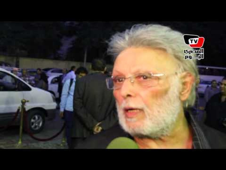 اشرف عبد الغفور فى عزاء سعيد صالح: اعمال سعيد صالح خالده