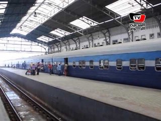 انتظام حركة قطارات محطة مصر برمسيس قبل عيد الفطر