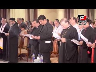 مجلس كنائس مصر يقيم صلاه من أجل السلام في مصر ودول المنطقة