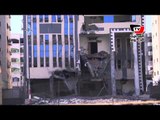 الطائرات الإسرائيلية تقصف مقر وزارة الداخلية الفلسطينية فى غزة