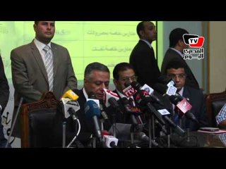 وزير التربية والتعليم يعلن نتائج الثانوية العامة في مؤتمر بالوزارة