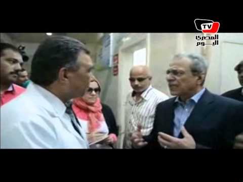 محافظ المنيا يقوم بجولة تفقدية في مستشفى المنيا العام