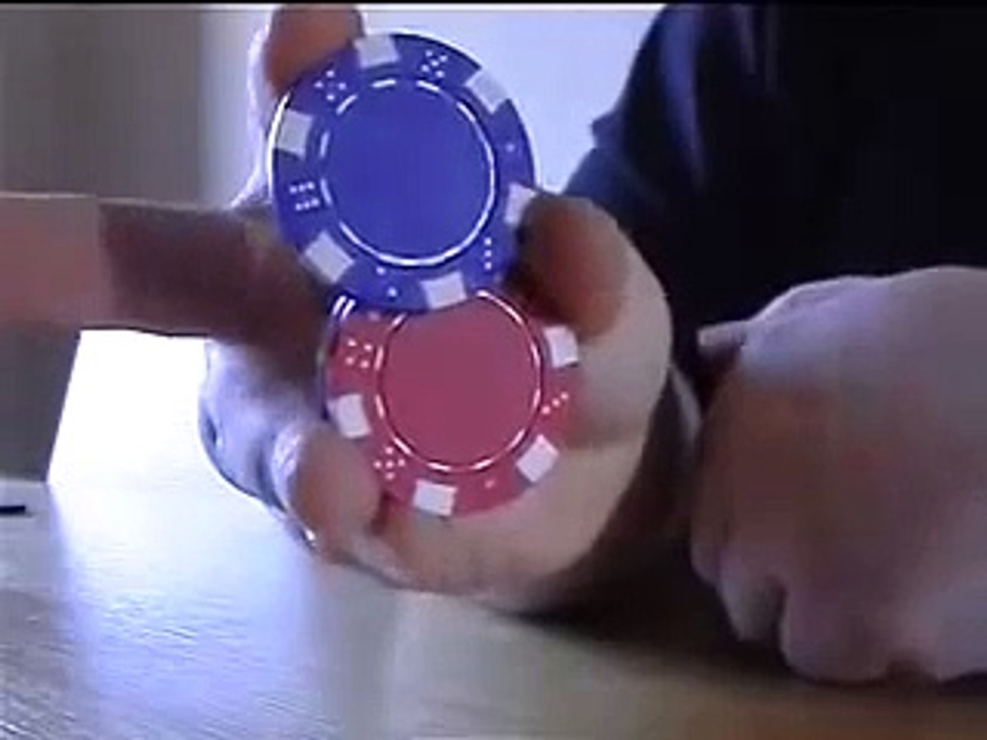 Poker Chip Tricks Thumb Flip