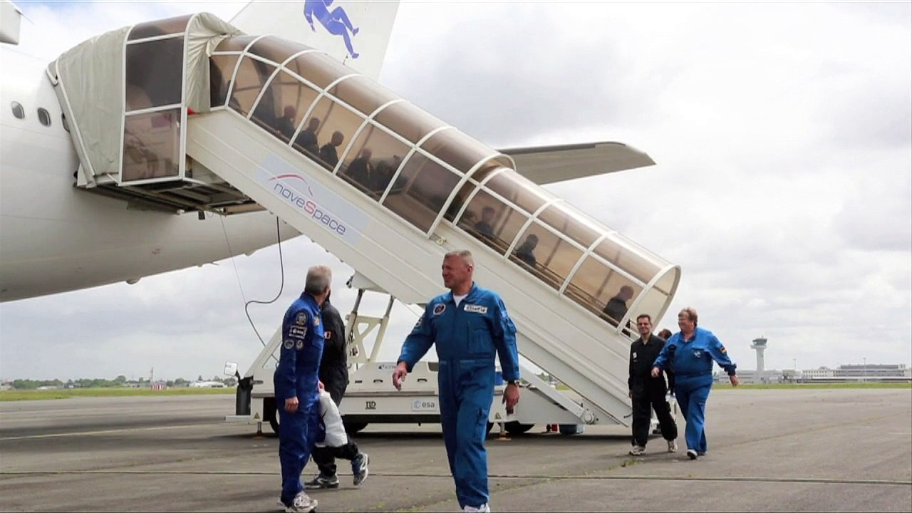 Vols paraboliques en apesanteur: un nouvel Airb...