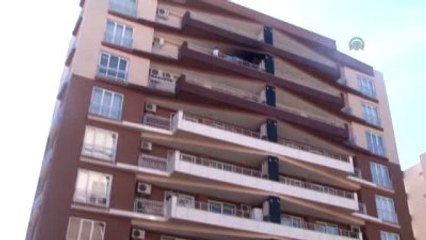Binanın 9. Katında Çıkan Yangın Korkuttu