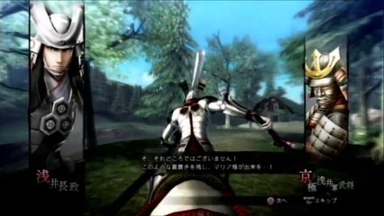 Sengoku Basara 4 (Azai Nagamasa) Playthrough Part 2 (HD)