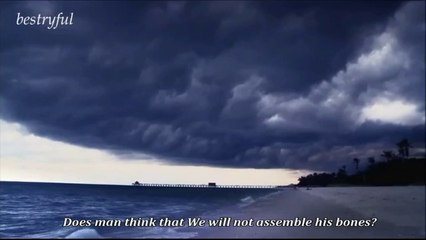 One the most heart trembling recitation ever -- emotional & really beautiful voice