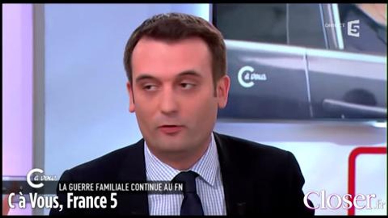 Florian Philippot sur la suspension de Jean-Marie Le Pen