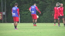 Vai fazer falta? Fabuloso mostra faro de artilheiro em treino do Tricolor