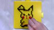 Pikachu Perler Bead Sprite