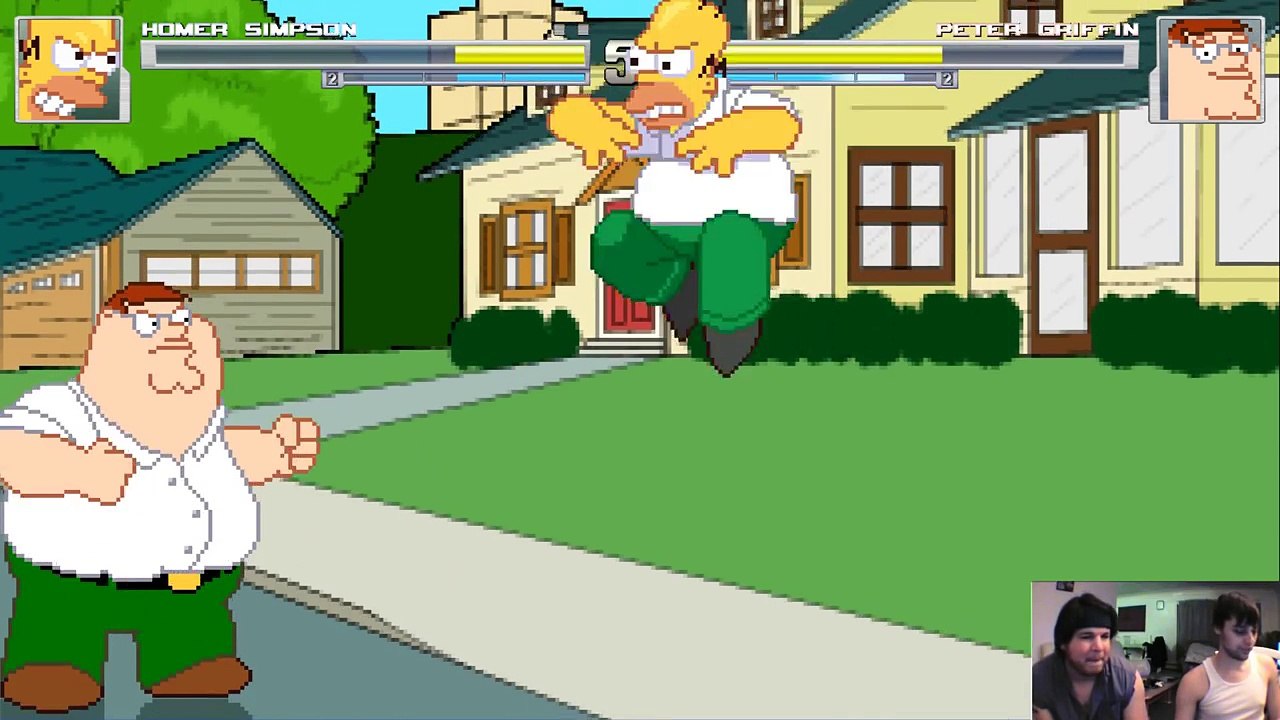 Peter Griffin vs. Homer Simpson