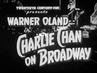 Charlie Chan on Broadway (1937)