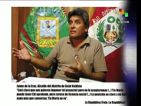 Perú: historia del conflicto en Islay por proyecto minero Tía María