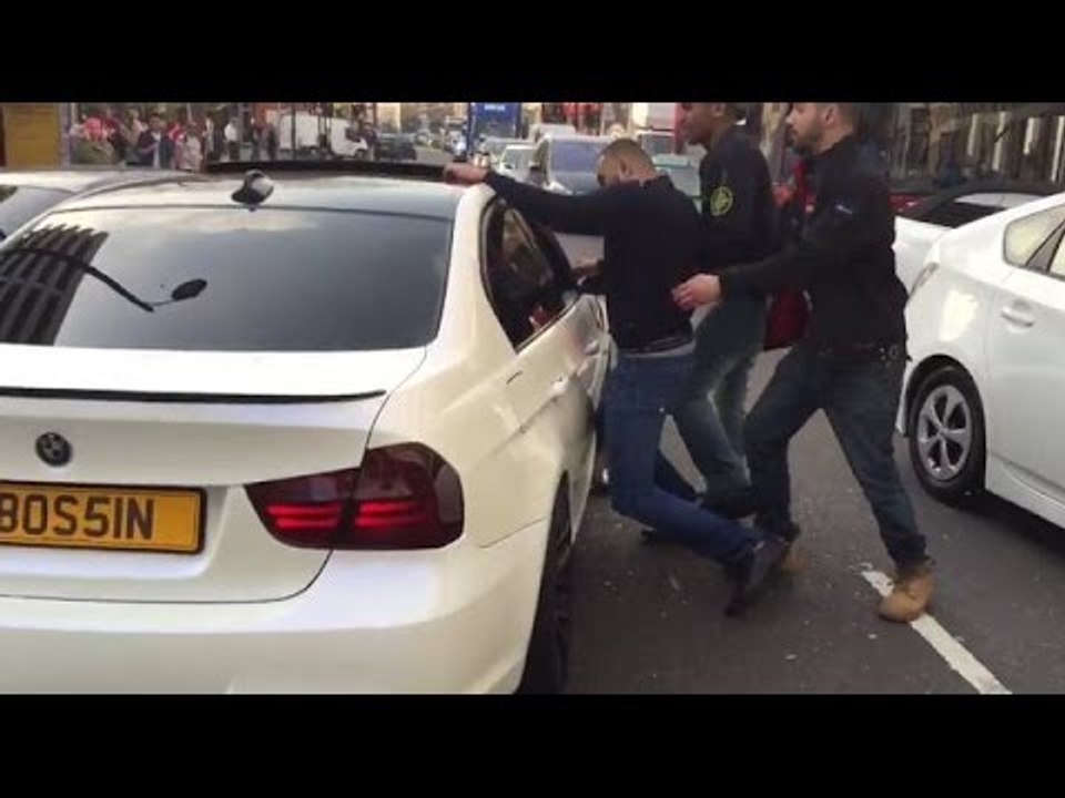 GTA-like Road Rage Fight In London Traffic