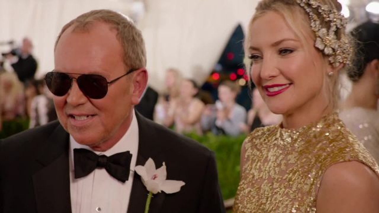 Michael Kors and Kate Hudson at the Met Gala 2015