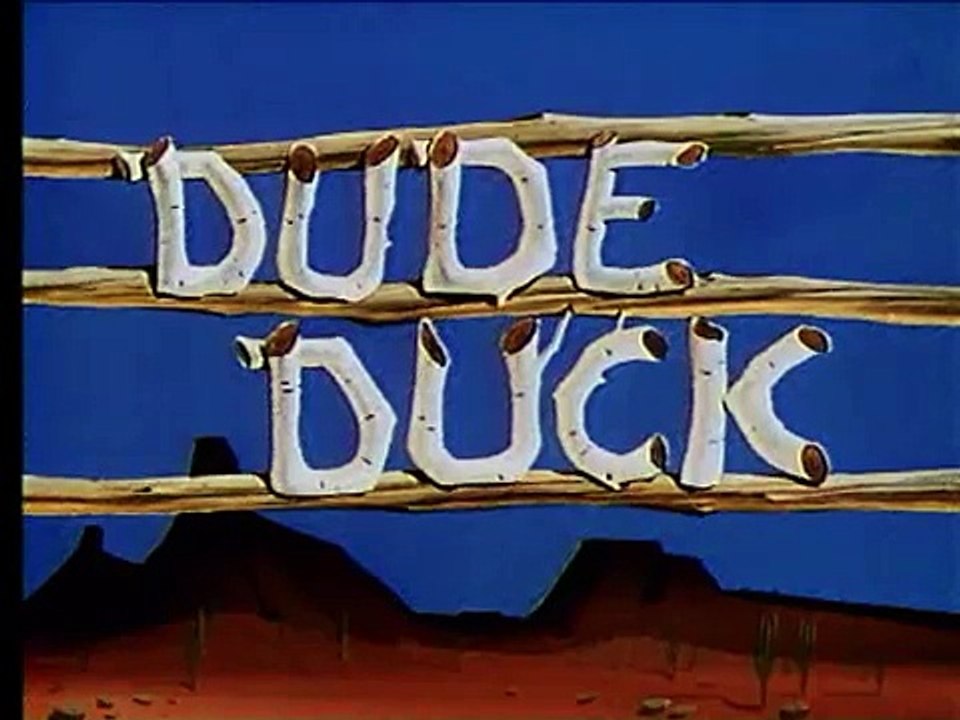 Donald Duck 1951 Dude Duck
