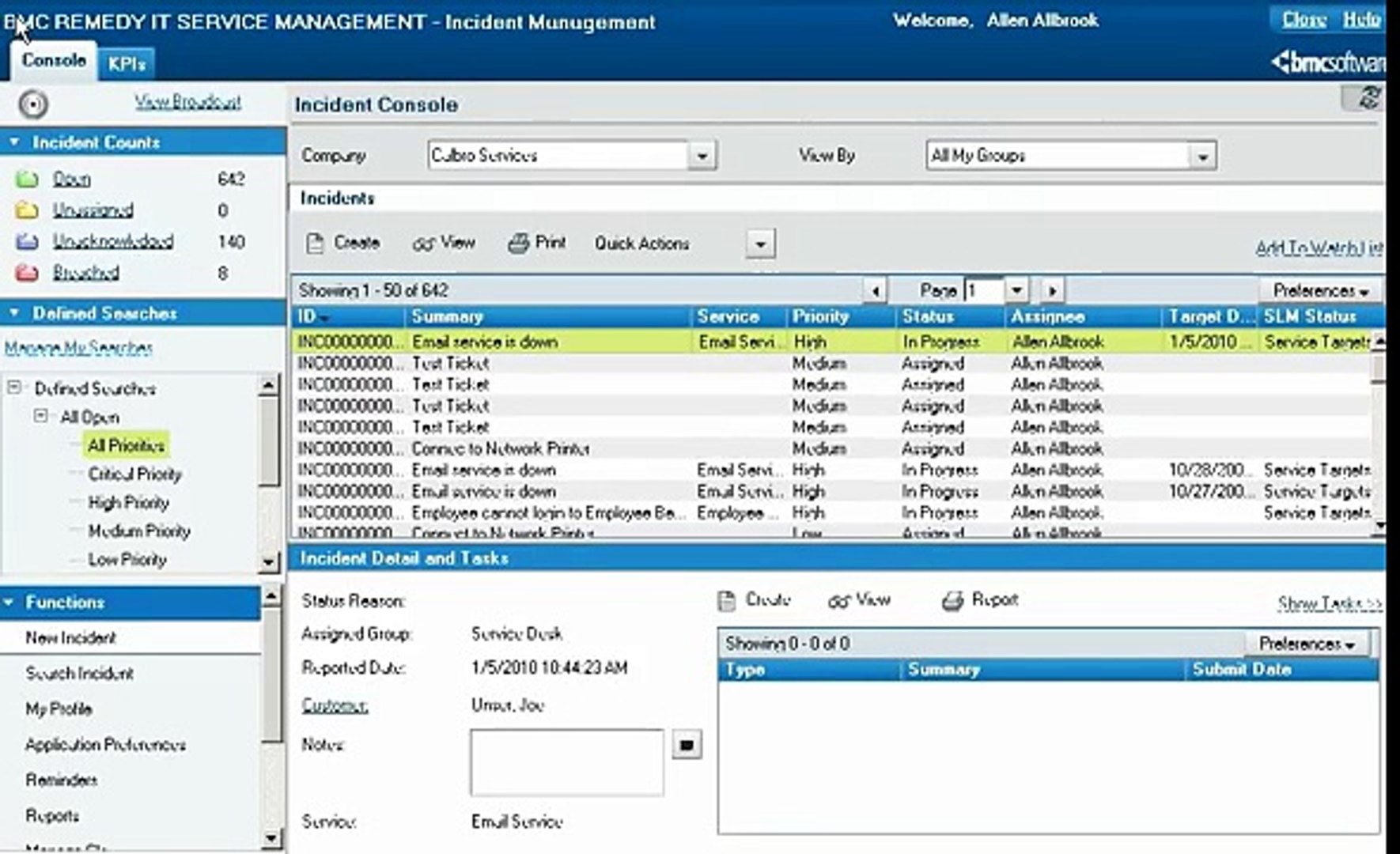 Bmc Remedy Itsm Incident Management Process Flow Video Dailymotion