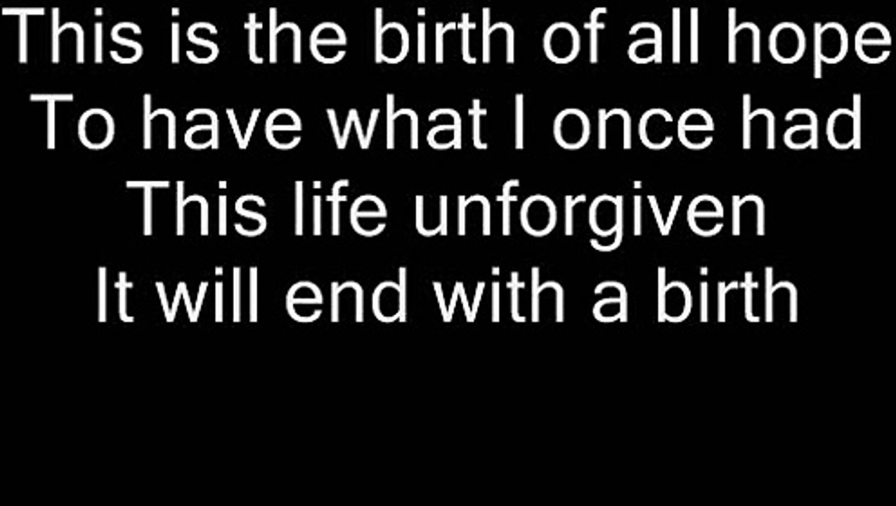 Nightwish - End Of All Hope (with lyrics)