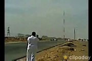 Arab drifting,Bad crash!!