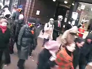 Scientology protest: Lahti, Finland March 15th 2008