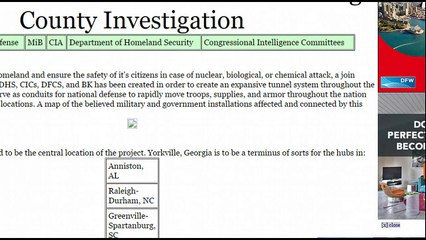 WALMART TUNNELS  DHS, NSA Venture Involves Hundreds of Stores