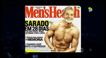 The Noite (28/04/15) - Monólogo: Sobre o vídeo do Lula malhando