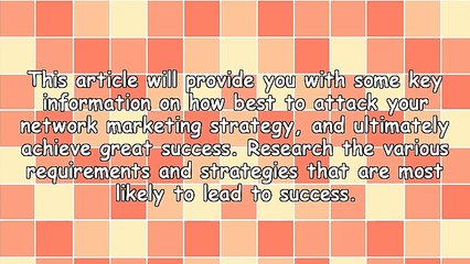Easy Ways To Become A Top Network Marketer