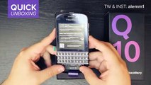 Blackberry Q10 Quick #Unboxing @NocheGEEK @alemm1