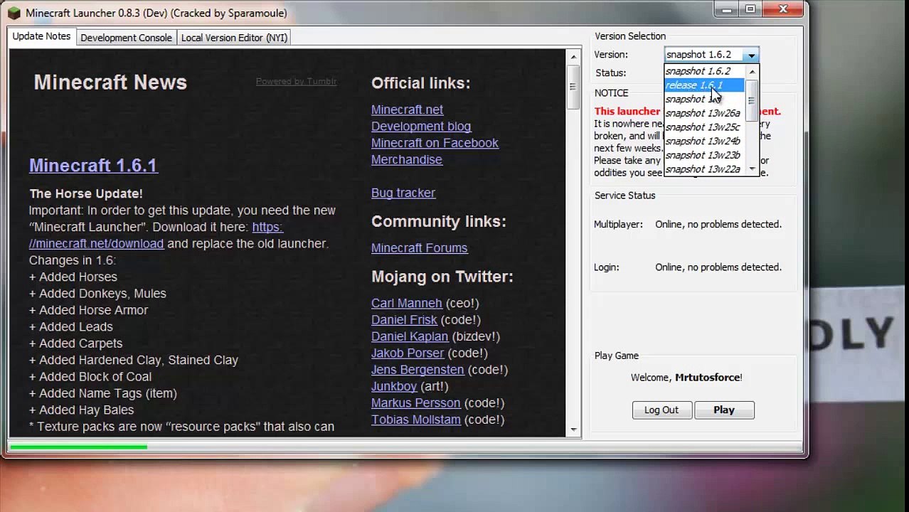 Tutorial | Como Descargar Minecraft 1.7.4 y 1.7.10 ¡PIRATA! 2014 [Launcher Pirata][Minecraft] HD