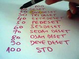 Counting to 100 LEARN CROATIAN WITH ENA,BOSNIAN LANGUAGE,SERBIAN NUMBERS