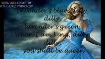 Cinderella (2015) Lavender's blue lyrics