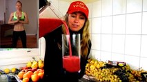 5 Raw Food Smoothie Recipes for FLAT ABS!   squats
