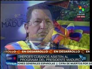 Maduro: héroes cubanos estuvieron presos por defender su patria