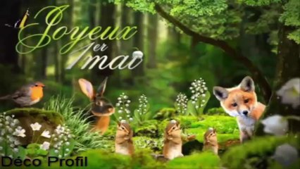 ♥ Pleins de bonheur pour un joyeux premier mai ♥